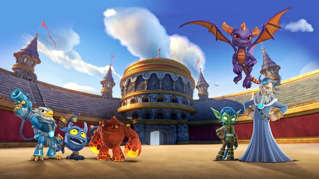 Image panoramique de Skylanders Academy.