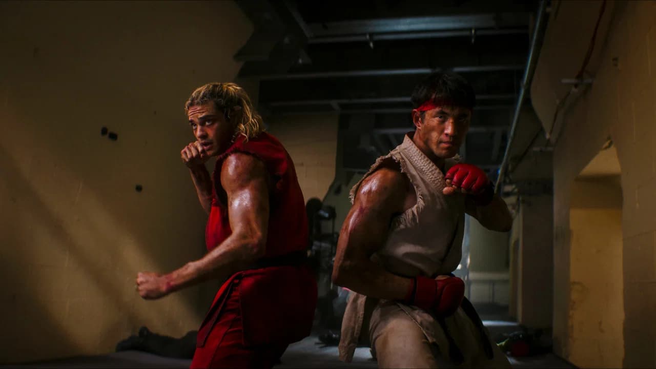 Image panoramique de Street Fighter.