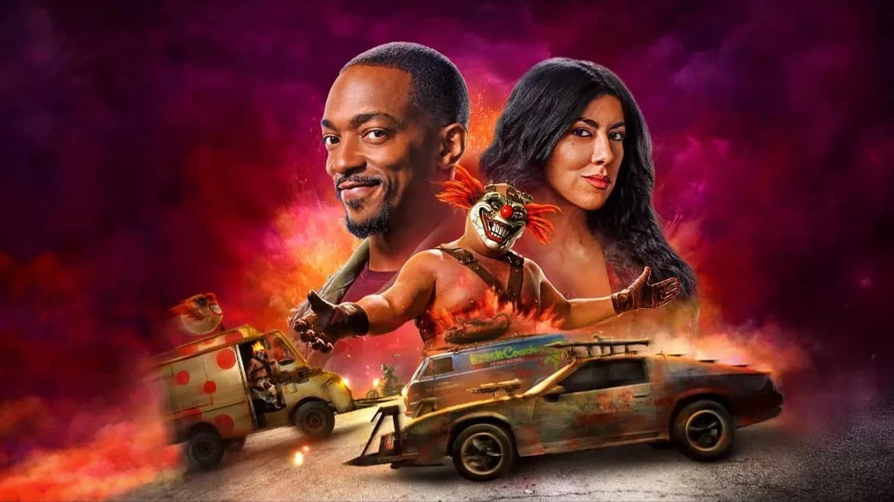 Image panoramique de Twisted Metal.