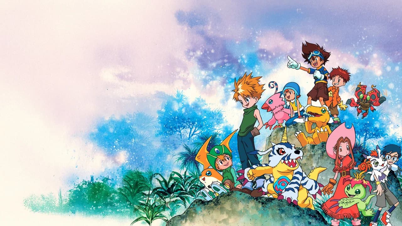 Image panoramique de Digimon Adventure.