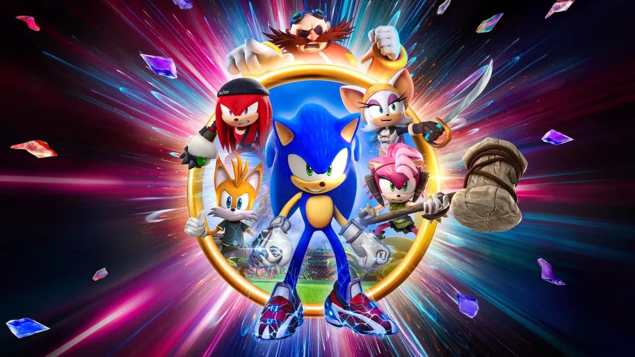 Image panoramique de Sonic Prime.