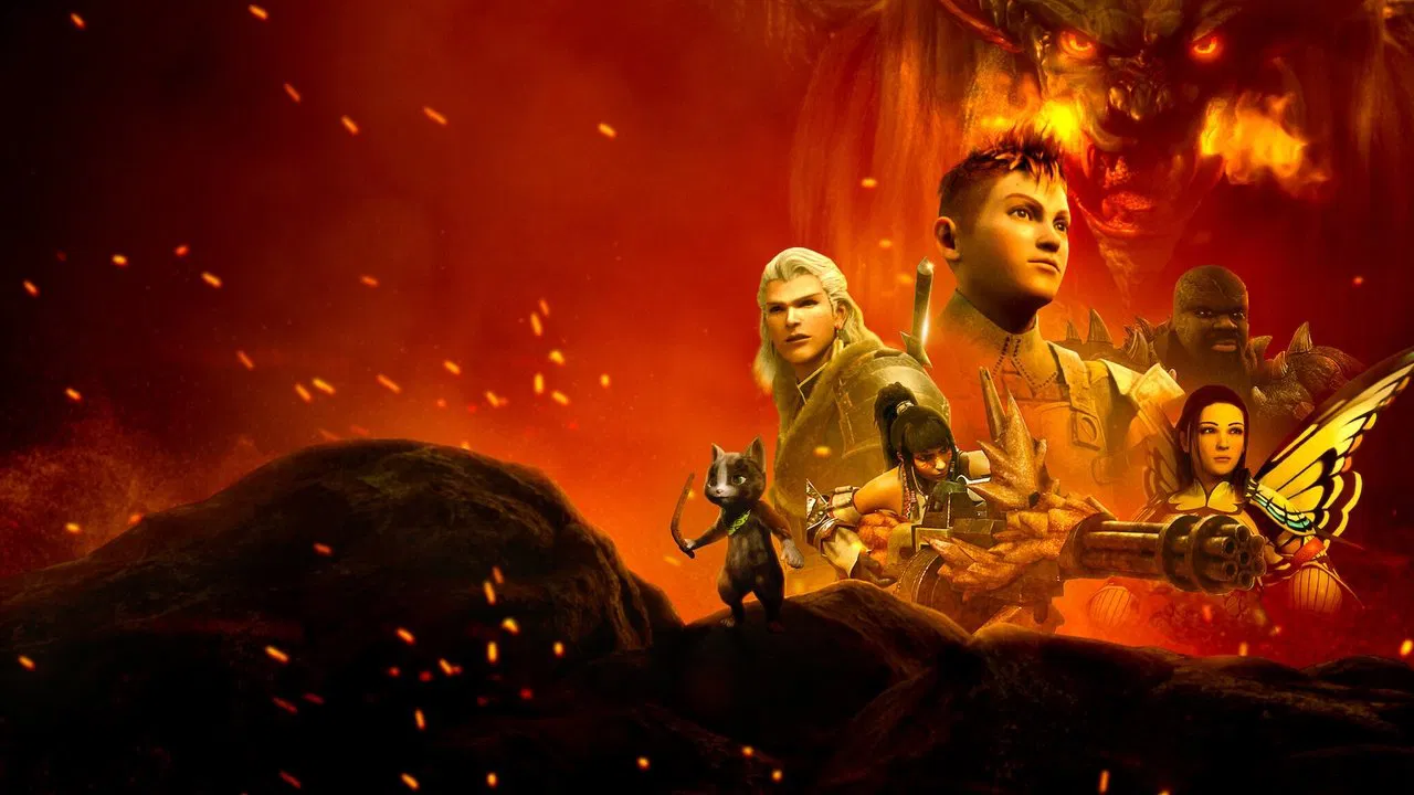 Image panoramique de Monster Hunter: Legends of the Guild.