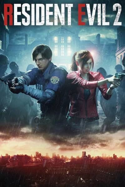 Cover officielle du jeu Resident Evil 2 (2019)