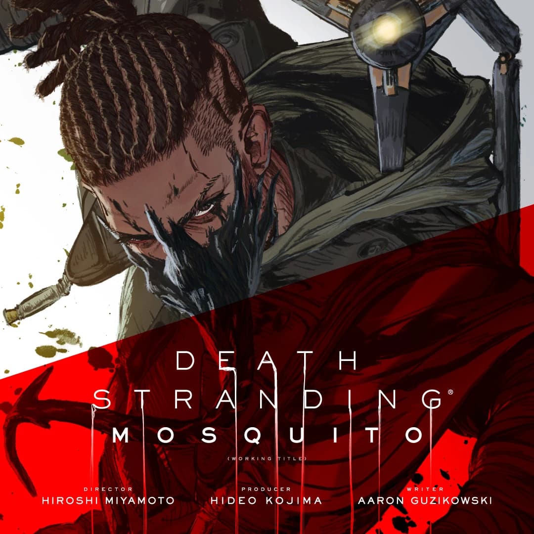 Visuel officiel du film animé Death Stranding: Mosquito, titre provisoire.