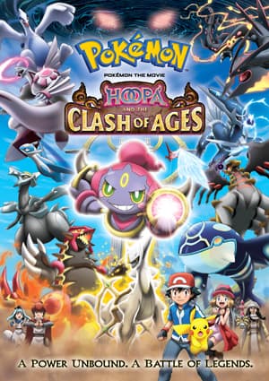 Affiche de Pokémon, le film : Hoopa et le choc des légendes