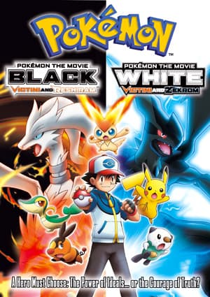 Affiche de Pokémon, le film : Victini et Reshiram / Victini et Zekrom