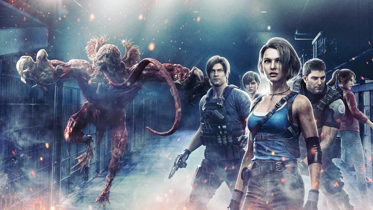 Image panoramique de Resident Evil: Death Island.