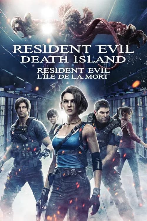 Affiche de Resident Evil: Death Island.