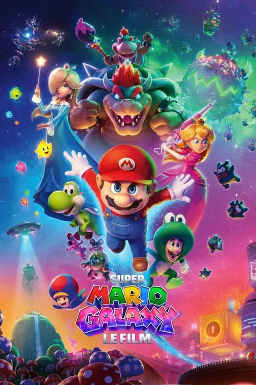Affiche de The Super Mario Galaxy Movie.