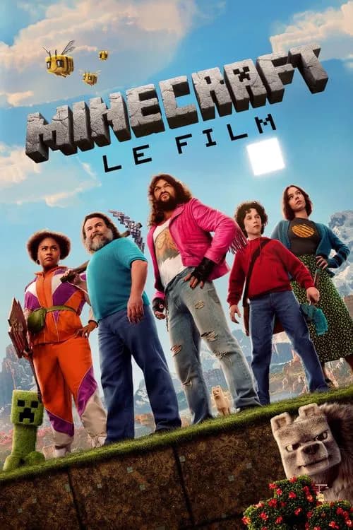 Affiche de Minecraft, le film.