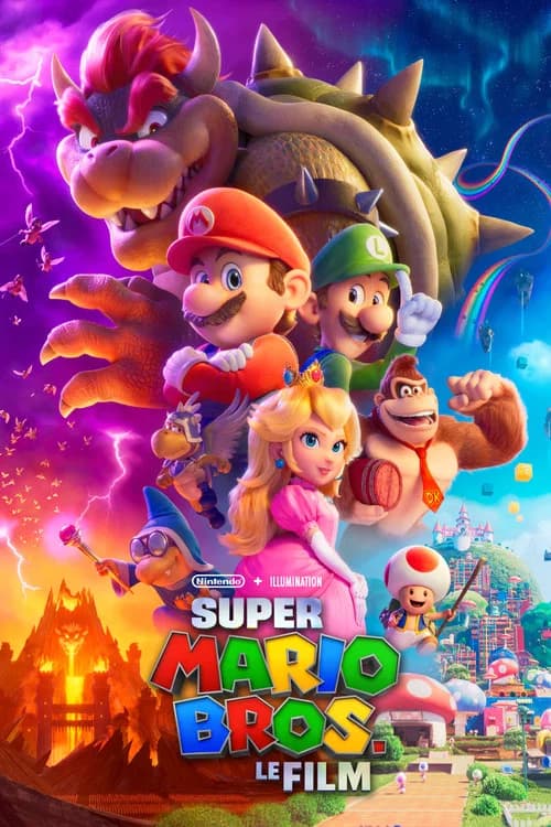 Affiche de Super Mario Bros. Le Film.