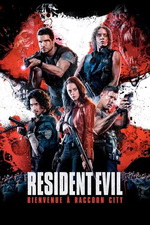 Affiche de Resident Evil: Welcome to Raccoon City.