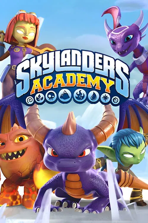 Affiche de Skylanders Academy.