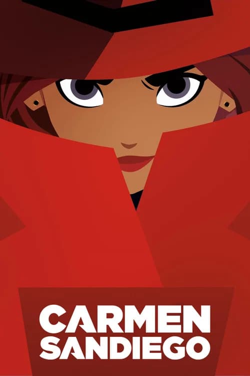 Affiche de Carmen Sandiego.