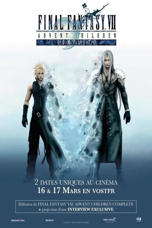 Affiche de Final Fantasy VII: Advent Children.