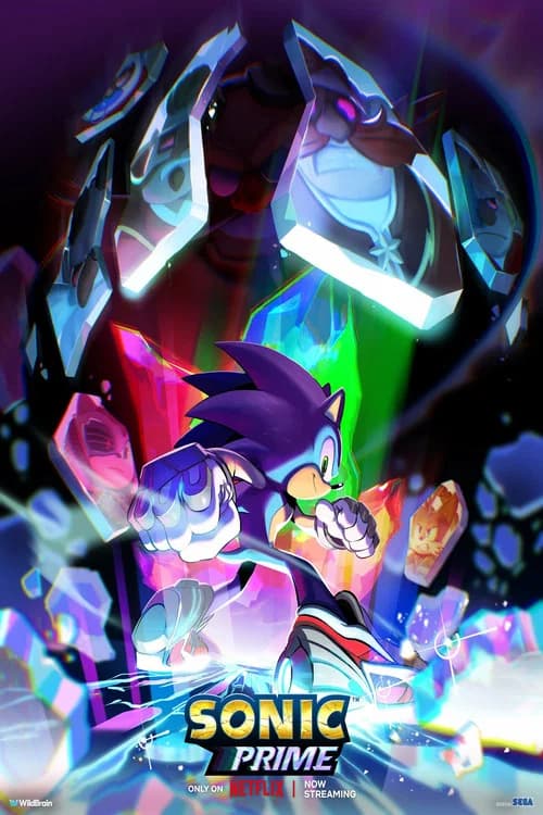 Affiche de Sonic Prime.