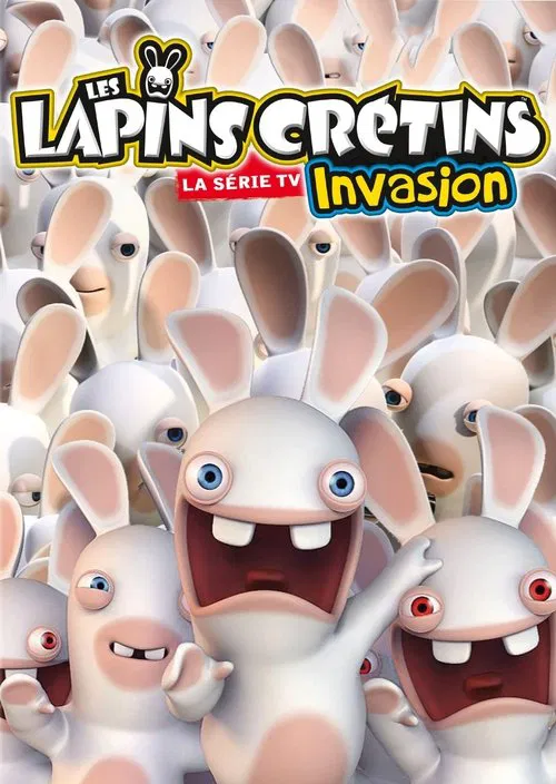 Affiche de Les Lapins Crétins : Invasion.