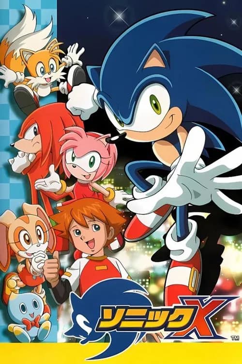 Affiche de Sonic X.