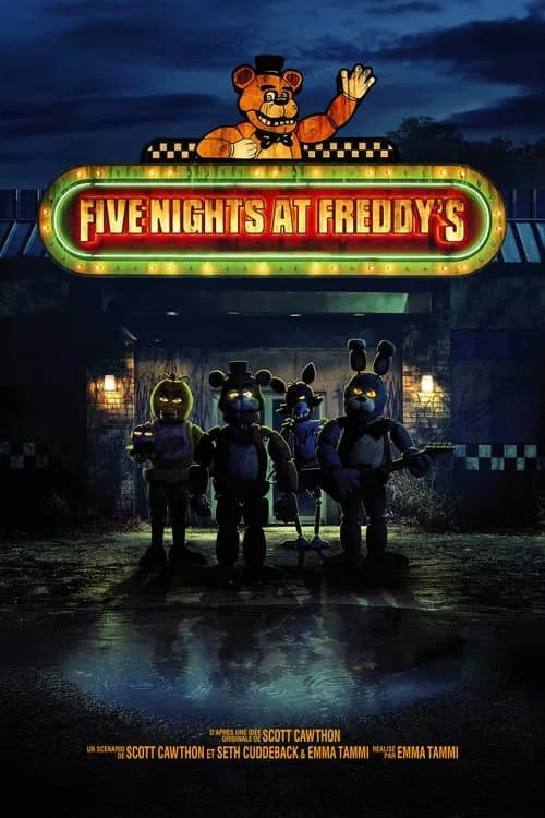 Affiche de Five Nights at Freddy's.