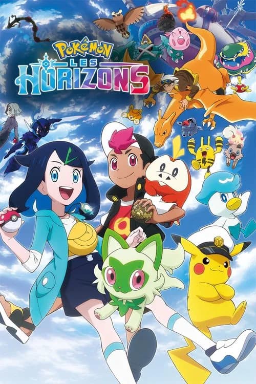 Affiche de Pokémon Horizons: La série.
