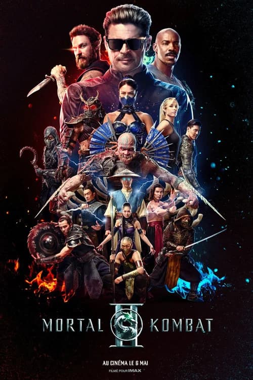 Affiche de Mortal Kombat II.